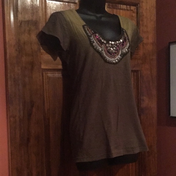 Beautiful OS Embellished Tee - Picture 3 of 5